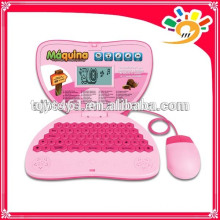 Hot Toy Inglês e Português Kids Learning Machine com 60 funções